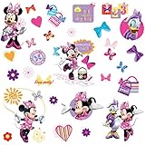 Roommates Rmk1666Scs Mickey & Friends - Minnie Bow-Tique Peel & Stick Wall Decals