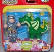 Wow Toys Best Buddies Green Dragon With Knight Wearing Silver Suit 2 Pieces