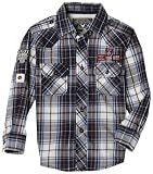 Company 81 Boys Convertable Sleeve Plaid Shirt