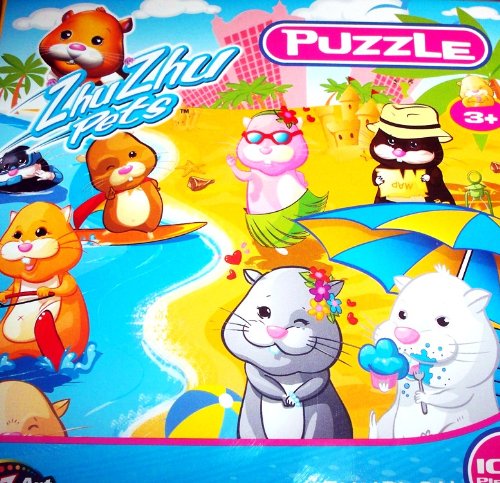 Zhu Zhu Pets Puzzle Fun In The Sun