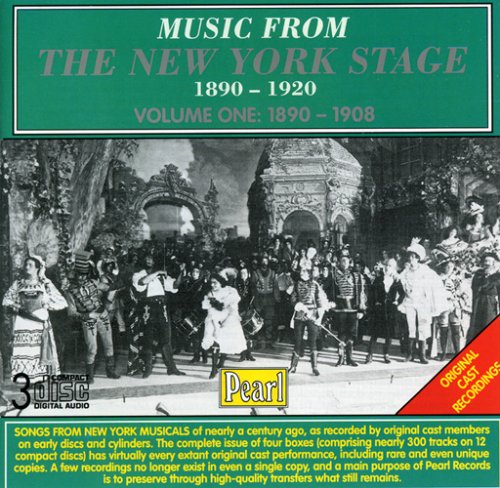 CD-Charts  Search : Music from the New York Stage 1890-1920, Vol. 1: 1890-1908