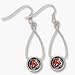 bengal4  - Cincinnati Bengals French Loop Dangle Earrings