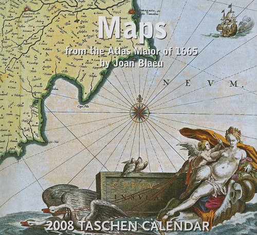 Maps Calendar: From the Atlas Maior of 1165 by Joan Blaeu (Tear Off Calendar)