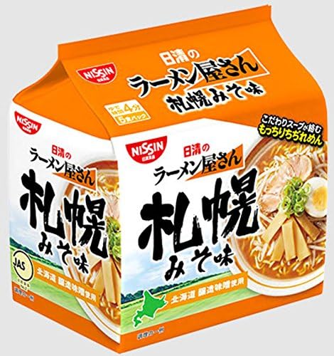 Ramen shop Sapporo Miso-mi 5 meals of Nisshin PX6 pieces
