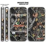 New Apple iPhone 4 Designer Skin with ANTENNA GUARDS- Mossy Oak Breakup