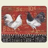 Highland Graphics-Country Touch-Chicken Tempered Glass Cutting Board