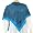 Silk Scarves For Hair Square Handpainted 44 X 44 Inches Image #5