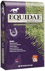EQUIDAE Alfalfa Plus Horse Feed, 40-Pounds