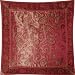 ShalinCraft Pillow Cover Home Interiors India Handmade Gift Silk Fabric 16x16 inches (bcbr306)