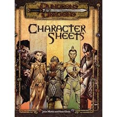 D&D Character Record Sheets 3E: Dungeons & Dragons Accessory (D&D Accessory)