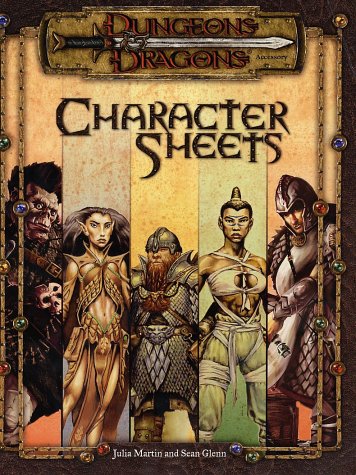 Cover image : D&D Character Record Sheets 3E: Dungeons & Dragons Accessory (D&D Accessory)