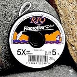 Rio: Fluoroflex Plus 100% Fluorocarbon Tippet, 0X