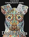 Doodle Dogs Coloring Book for Adults