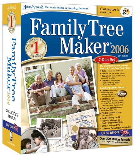 GSP Family Tree Maker 2006 (Collector's Edition) (PC)