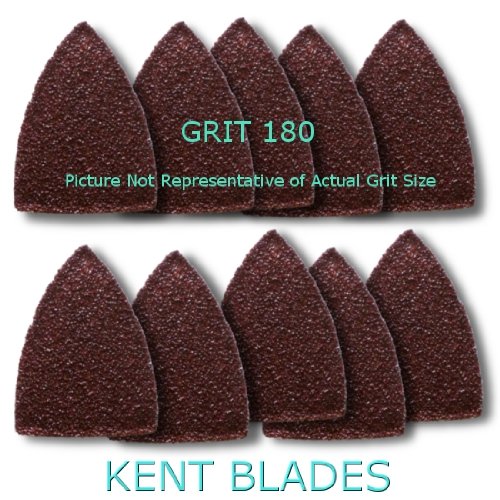10pcs Oscillating Multi-Function Sanding Paper Grit 180