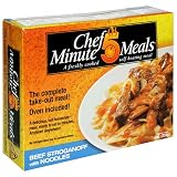 Chef 5 Minute Meals Beef Stroganoff with Noodles (Pack of 6)