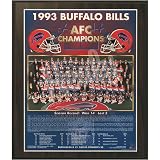 Buffalo Bills 1993 AFC Champions Healy Plaque