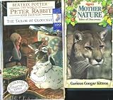 Peter Rabbit: Tailor of Gloucester by Beatrix Potter & Mother Nature: Curious Cougar Kittens - 2 Kids & Family VHS Tapes
