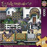 MasterPieces Quilting Country 1000 Piece Puzzle Folk Festival Collection