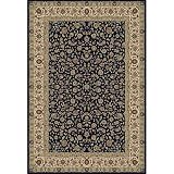 Central Oriental Tabriz 8 x 10 Tabriz Classic Navy Area Rug