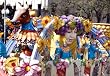 Along for the Ride at the Mardi Gras in New Orleans Photograph - Beautiful 16"x20" Photographic Print by Carol M. Highsmith