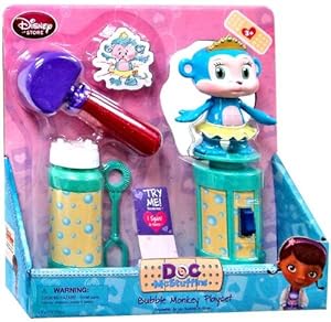 : Disney Doc McStuffins Exclusive Bubble Monkey Playset: Toys amp; Games : Disney Doc McStuffins Exclusive Bubble Monkey Playset: Toys amp; Games