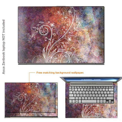 Matte Decal Skin Sticker (Matte finish) for ASUS UX31E with 13.3