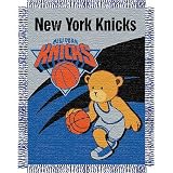 NBA Baby Triple Woven Jacquard Throw - New York Knicks