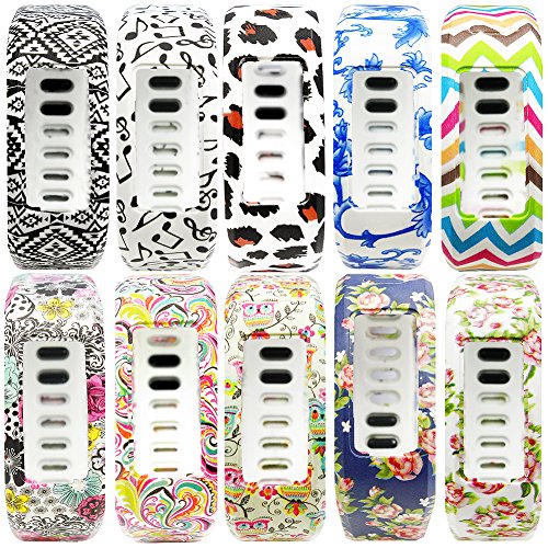 SKYLET Floral Fitness Replacement bands for Garmin Vivofit(No Tracker)