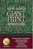 King James Giant Print Reference Bible