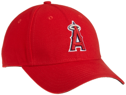 New Era Los Angeles Angels Pinch Hitter Wool Replica Adjustable Cap (Scarlet)
