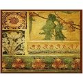 Arts Crafts IV Tapestry- 53x53"