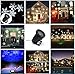 BSTPOWER Snowflake Christmas Projector Lights White Moving Spotlight Outdoor Indoor Waterproof for Party Holiday Home Decoration Garden Tree Wall 3 Year Warranty