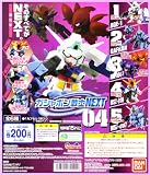 ガシャポン戦士NEXT04 ガンダム ロボット 模型 ガチャ バンダイ（全６種フルコンプセット+DP台紙おまけ付）イメージ