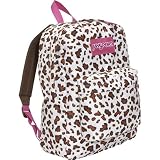  : JanSport Superbreak Backpack (White/Leopard)