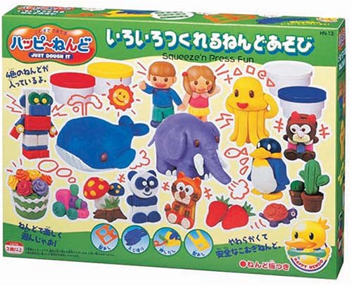 ハッピーねんど いろいろつくれるねんどあそび