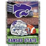 Kansas State Wildcats NCAA Woven Tapestry Throw (Home Field Advantage) (48x60)