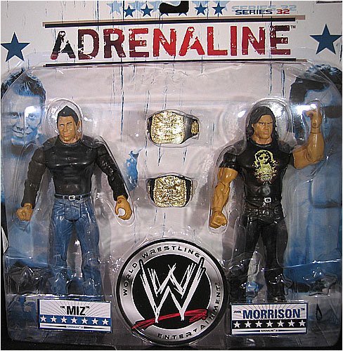 61EZAUbX4gL JOHN MORRISON & THE MIZ   ADRENALINE 32 2 PACK WWE TOY WRESTLING ACTION FIGURES