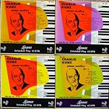 Set of 4 Charlie Kunz Piano Medley EPs