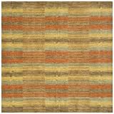 6 x 6 Square Safavieh HIM473A-6SQ Hand Loomed Indian "Himalayan Collection" Rug