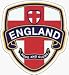 England Soccer Badge Car Magnet