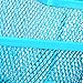 Homecube Space Saving Mesh Office Supplies Desk Organizers/Pen Holder/Cell Phone Holder/Cosmetic Holder 3 Sorter Sections Blue