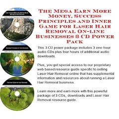 The Best Generate Extra Cash, Marketing and Inner Game for Laser Hair Removal Businesses 3 CD Combo Pack