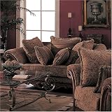 Elizabeth Love Seat By Coaster Furniture With Silver Shipping