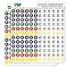 Pay Bills Dots Planner Calendar Scrapbooking Crafting Stickers - Multi Color - Opaque