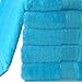Crown Jewel Luxurious Bath Towels Set By Premium Towel. Amazing for Your Bathroom Color Blue Atoll New