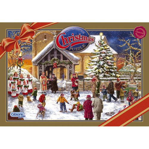 Childrens Toyshop  Toys : Gibsons Puzzle - Christmas Limited Edition 2008 1000 piece jigsaw puzzle