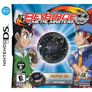 Beyblade: Metal Masters (Susanow Black) Collector's Edition Video Game for Nintendo DS