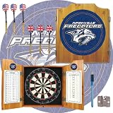 NHL Nashville Predators Dart Cabinet includes Darts and Board (fls)