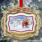 2011 Official White House Christmas Ornament - President Theodore Roosevelt